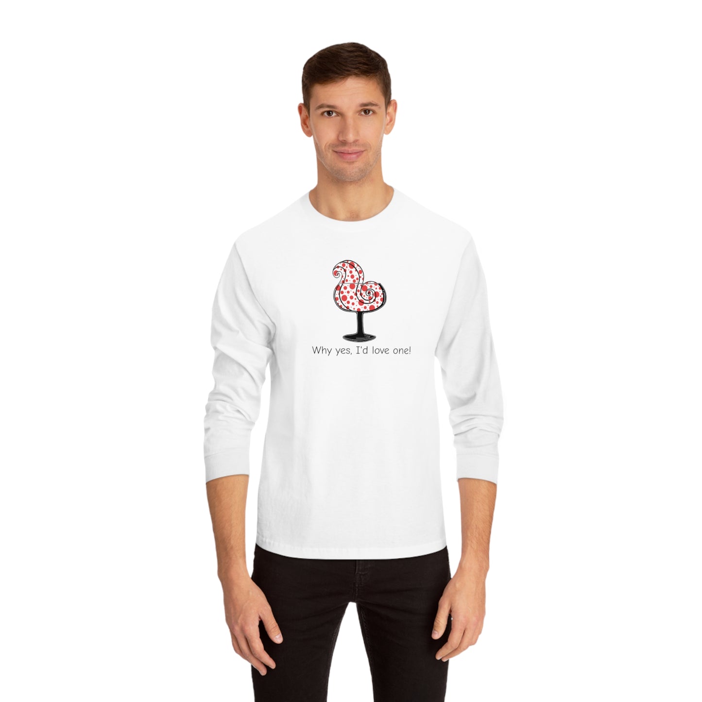 Tee Long sleeve Red Wine