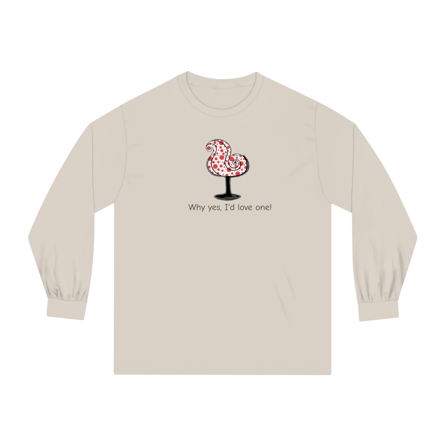 Tee Long sleeve Red Wine