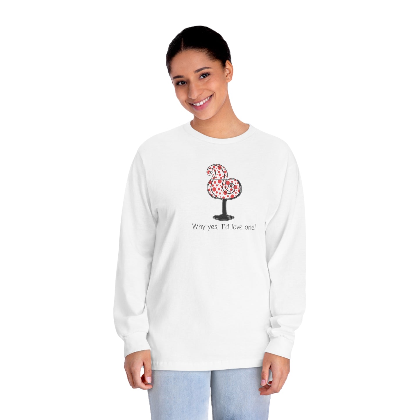 Tee Long sleeve Red Wine