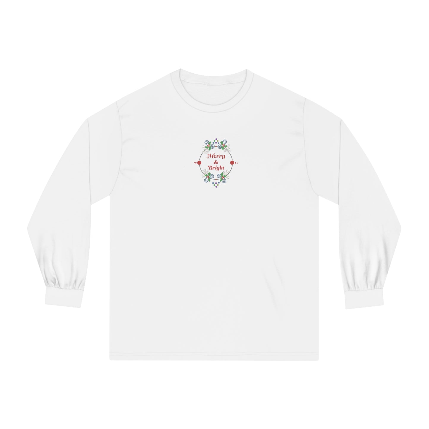 Tee Long sleeve Merry and Bright