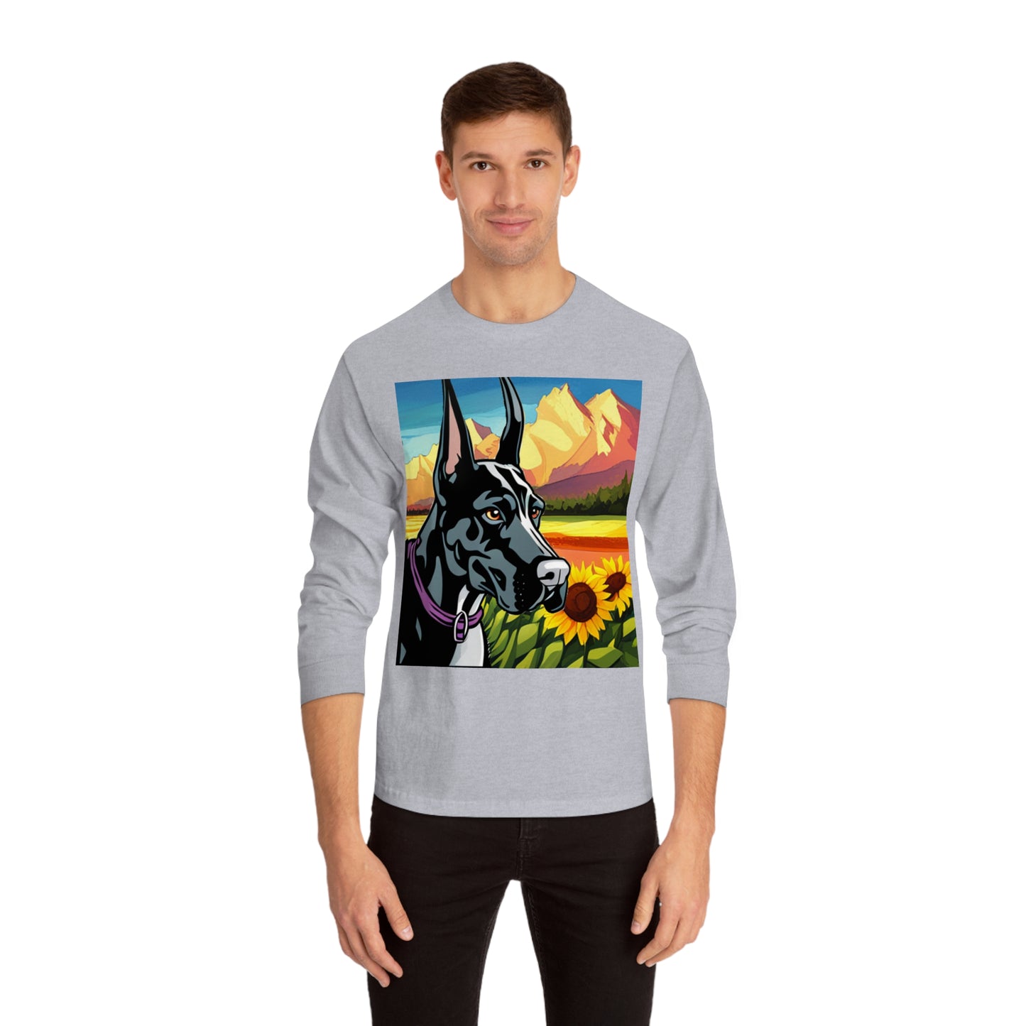 Tee Long sleeve Great Dane Dog