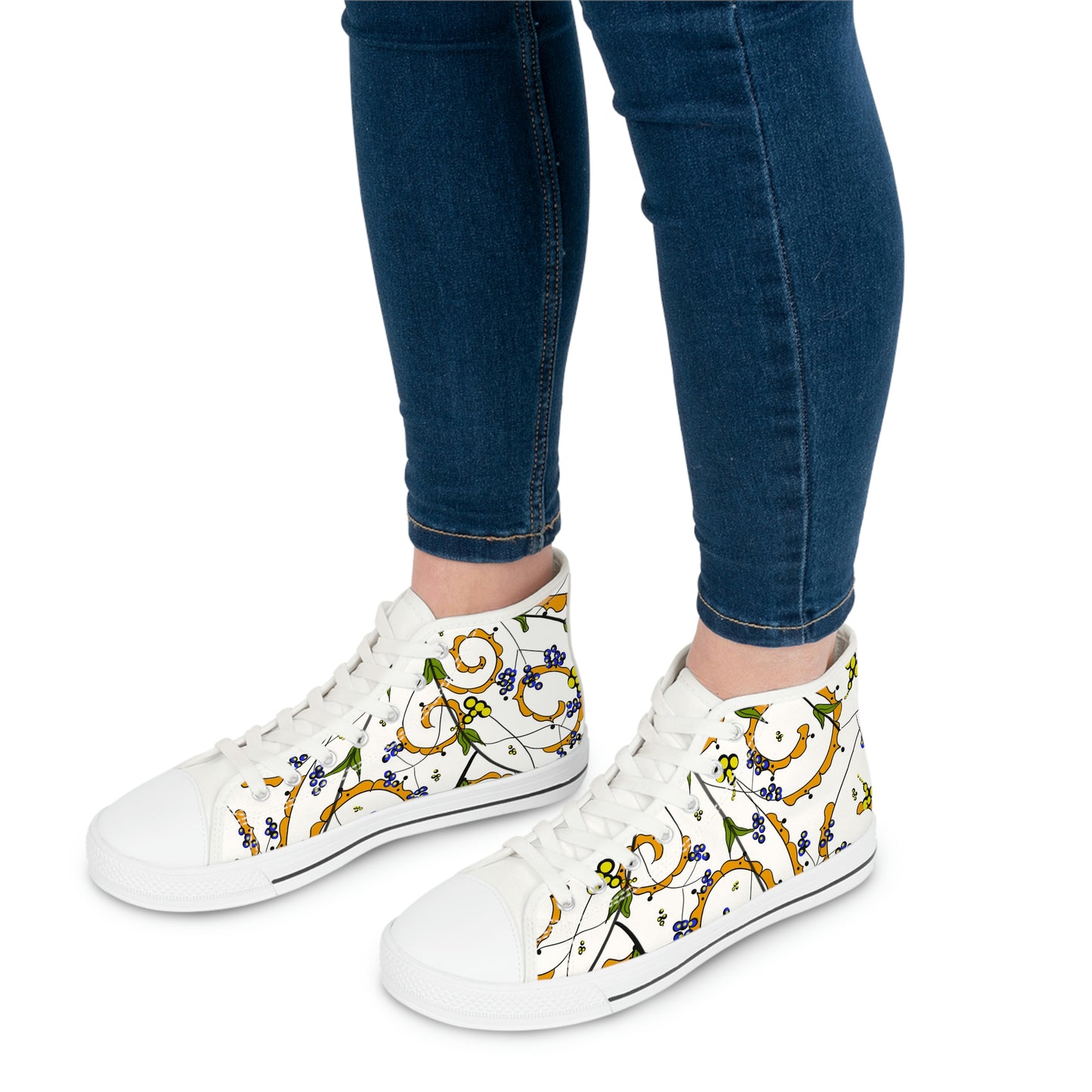 Women's High Top Sneakers - Victoria